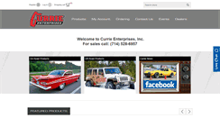 Desktop Screenshot of currieenterprises.com